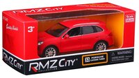 Внедорожник RMZ City Porsche Cayenne Turbo (554014M(B)) 1:32 матовый красный