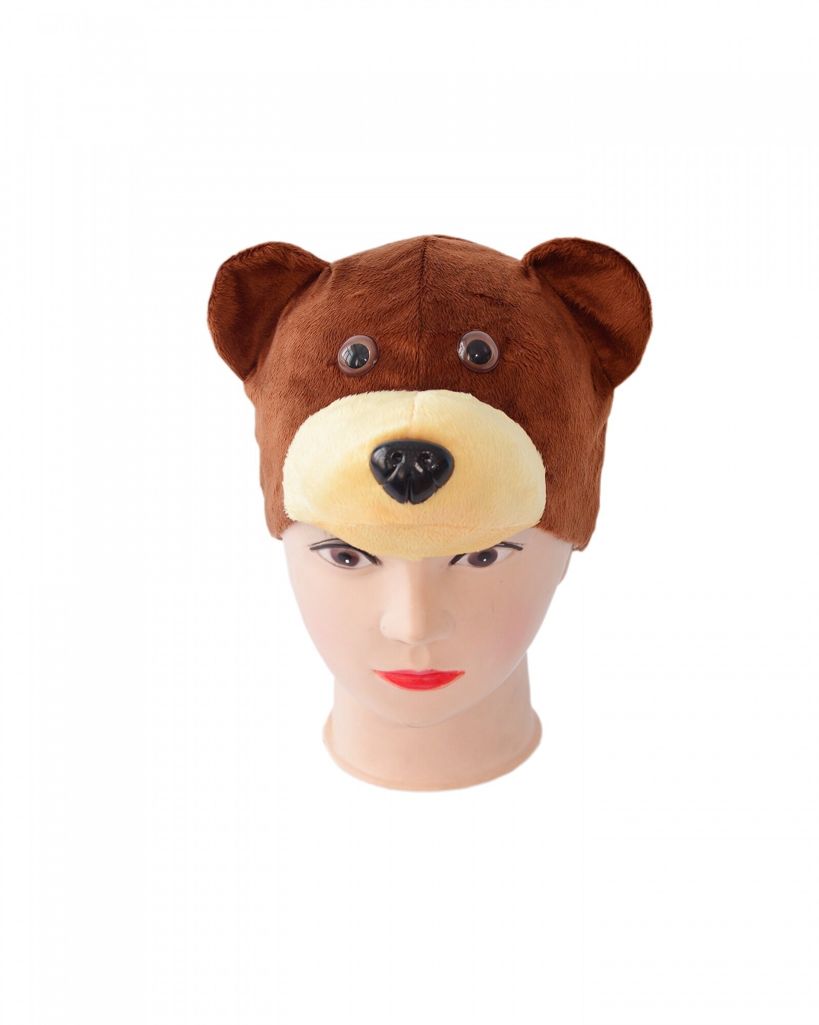 Маска Медведь бурый (4026 к-18), размер Б/р, цвет мультиколор, бренд Пуговка