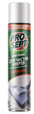 Активная пена для чистки ковров, мягкой мебели и текстиля Сarpet Shampoo PROSEPT