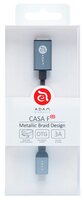 Переходник Adam Elements Casa F13 (USB Type-C - USB) 0.13 м золотой