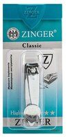 Книпсер ZINGER SLN-602 глянцевое серебро