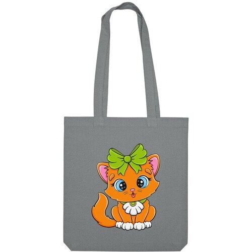 фото Сумка шоппер us basic, серый