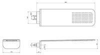 Верхний душ FIMA F2342CR