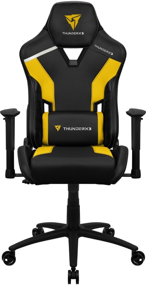 Кресло компьютерное игровое ThunderX3 TC3 Bumblebee Yellow