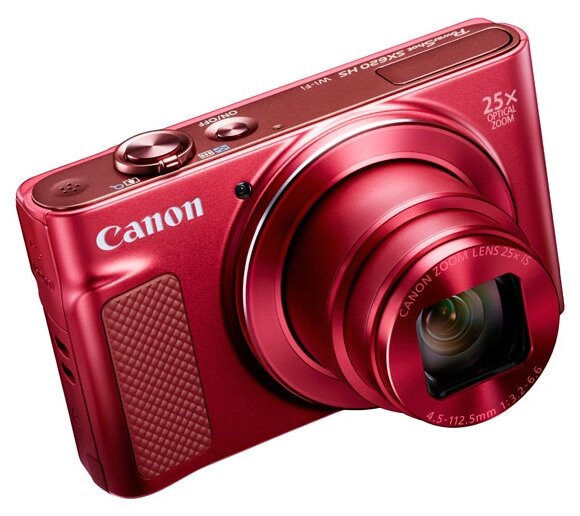 Фотоаппарат Canon PowerShot SX620 HS красный фото 6