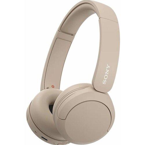 Беспроводные наушники Sony WH-CH520 (бежевый)