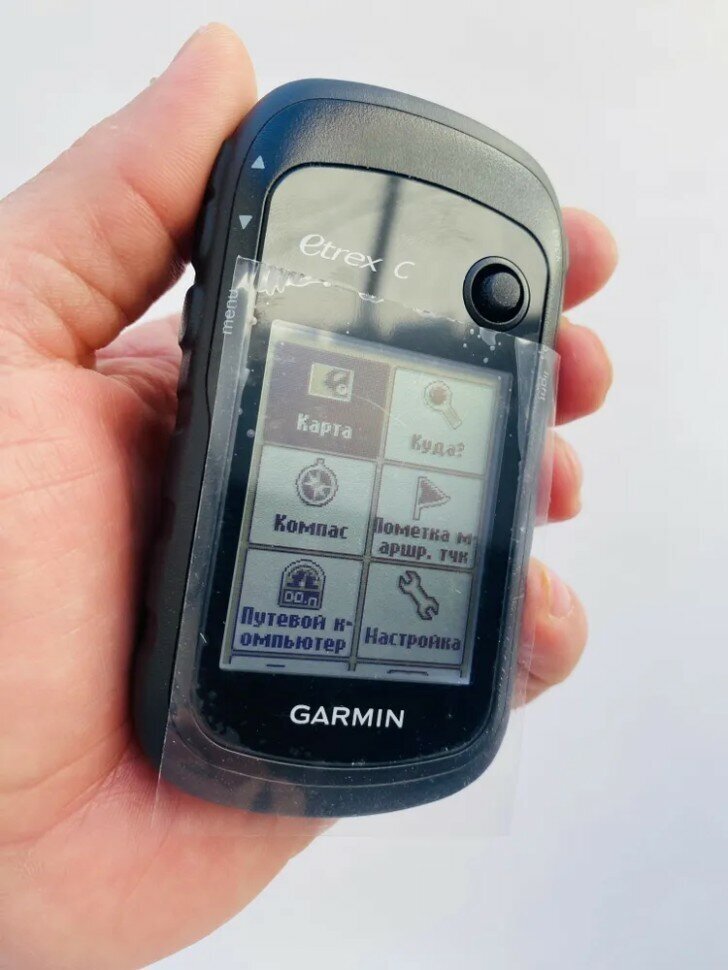 Портативный GPS навигатор Garmin eTrex C