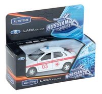 Легковой автомобиль Autotime (Autogrand) Lada Kalina скорая помощь (11495) 1:34 белый/красный