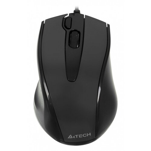 Проводные компьютерные мыши A4Tech Мышь A4Tech V-Track Padless N-500F черный оптическая 1000dpi USB 4but 113600₽