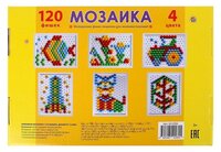 Рыжий кот Мозаика 120 фишек (М-0284) разноцветный