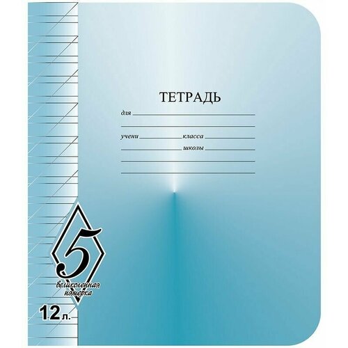 Тетрадь 12 л линия косая Великолепная пятерка 10 штук 417₽