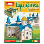 Сборная модель LORI Гардарика Соборный комплекс (Сп-013) 1:1200 - изображение