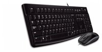 Клавиатура и мышь Logitech Desktop MK120 Black USB