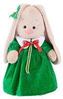 Мягкая игрушка Зайка Ми в рождественском платье 25 см