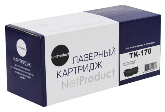 Совместимый тонер-картридж NetProduct (N-TK-170) для Kyocera FS-1320D/1370DN/ECOSYS P2135d, 7,2K.