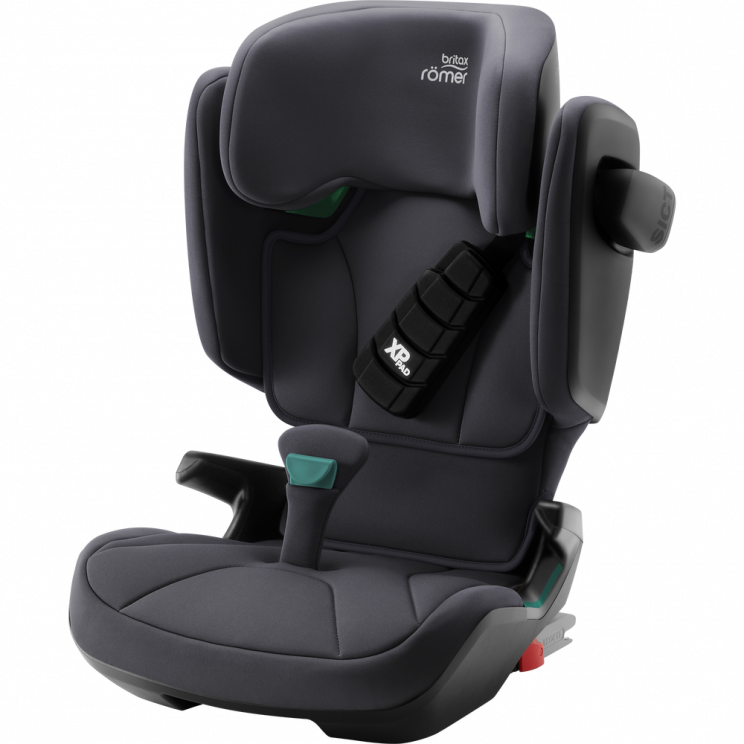 Детское автокресло Britax Roemer KIDFIX i-SIZE Storm Grey, для детей от 3,5 до 12 лет, ростом 100-150 см, весом 15 - 36 кг, с isofix