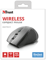 Мышь Trust MaxTrack Wireless Compact Mouse Black USB