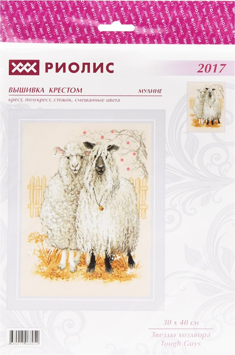 2017 Набор для вышивания Риолис 'Звезды хоздвора' 30*40см - фото №3