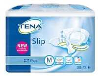 Подгузники TENA Slip Plus 30 710830, M, 30 шт.