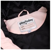 Жилет playToday размер 110, розовый/черный