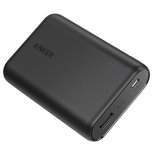 Портативный аккумулятор ANKER PowerCore 10000, черный, упаковка: коробка