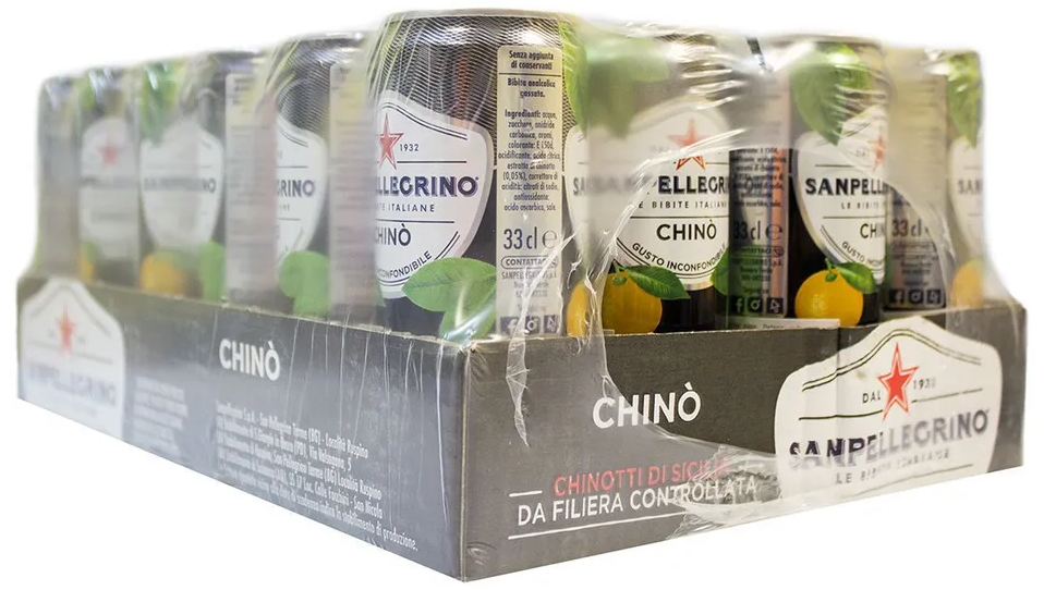 Sanpellegrino Chino / Апельсин Чино, 24шт. x 0.33 л. - фотография № 1