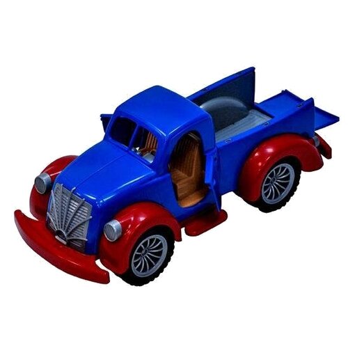 Легковой автомобиль ЛЕНА Ретро Пикап (08860), 35 см, синий