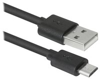 Кабель Defender USB - microUSB (USB08-03BH) 1 м белый