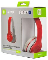 Наушники HARPER HB-212 красный