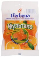 Карамель Verbena Мультипо с апельсиновой начинкой 60 г