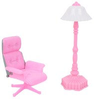 S+S Toys Набор мебели Уютная квартирка (EJ4393R/SR2128) розовый