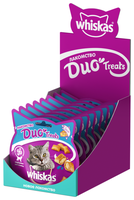 Лакомство для кошек Whiskas Duo Treats c лососем и сыром 40 г