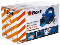 Электрорубанок Bort BFB-710N синий/черный