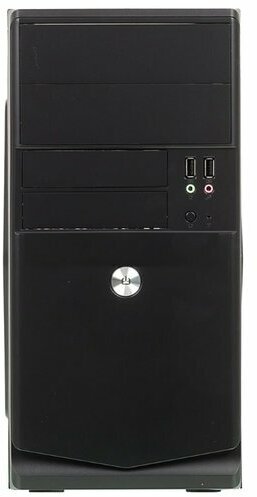 Корпус ACCORD ACC-B021 mATX, Mini-Tower, без БП черный