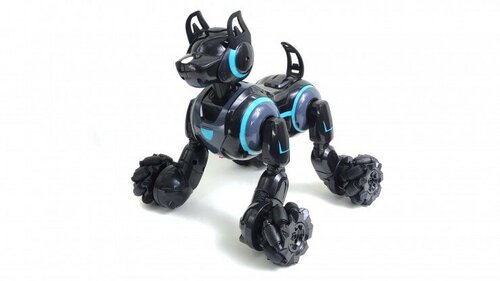 Трюковая робот собака перевертыш Speedy Dog Управления пультом и жестами CS Toys 666-800A-BLACK