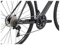 Шоссейный гибрид TREK FX Sport 6 (2019) matte dnister black XS (158-165) (требует финальной сборки)