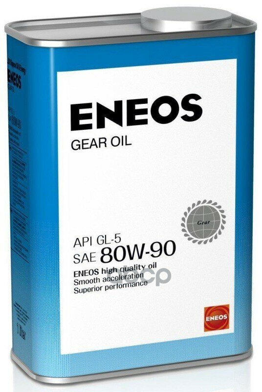 Масло Трансмиссионное Минеральное Eneos Gear Gl-5 80W90 1L ENEOS арт. OIL1372