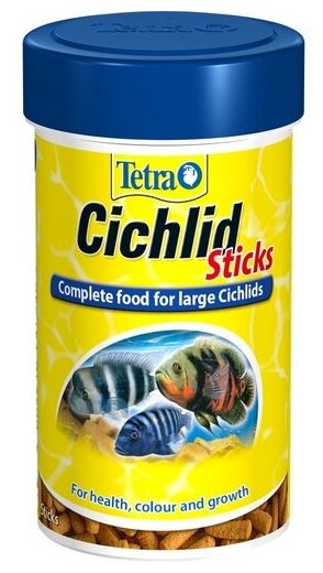 Корм основной для цихлид Tetra Cichlid Sticks 100ml