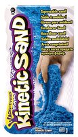 Кинетический песок Kinetic Sand Для лепки синий 0.68 кг картонная пачка