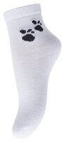Носки playToday размер 14, белый/желтый/серый