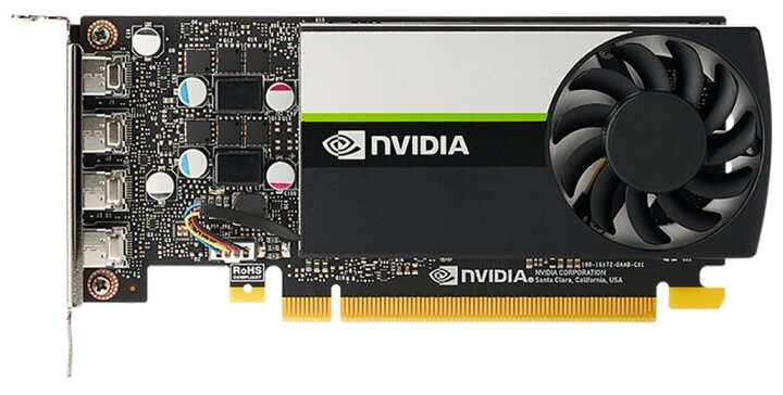 Видеокарта NVIDIA nVidia T1000 1065 8192 10000 128 OEM [900-5G172-2570-000] Nvidia T1000 8G