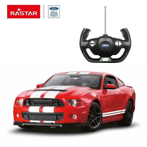 Машина р/у 1:14 Ford Shelby GT500 Цвет Красный rastar машина р у 1 14 ford shelby gt500 цвет красный