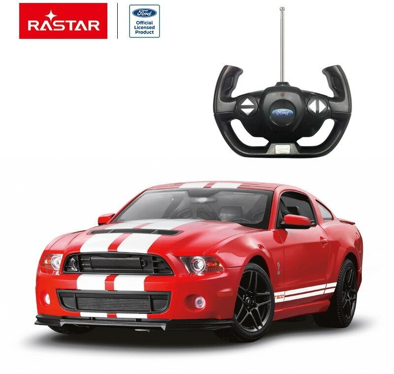 Машина р/у 1:14 Ford Shelby GT500 Цвет Красный