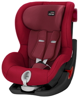 Автокресло группа 1 (9-18 кг) BRITAX ROMER King II burgundy red black series