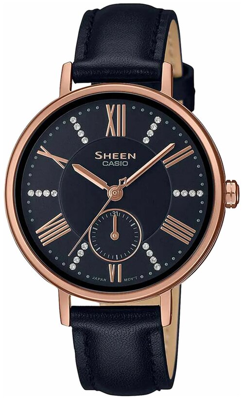 Наручные часы CASIO Sheen, черный