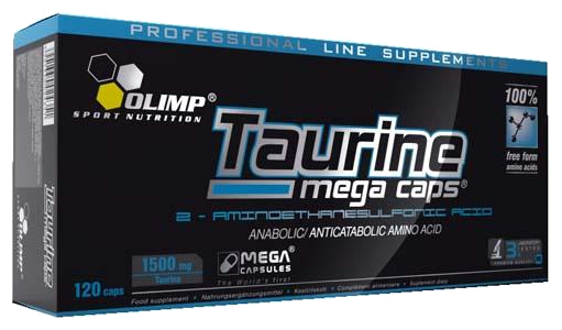 Таурин Olimp Taurine Mega Caps, 120 капсул - фото №2