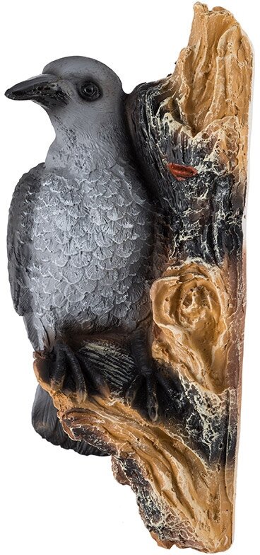 Фигурка садовая Навесная Ворона на суку H-30см (169406)