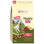 Корм для собак Happy life (3 кг) Adult with Lamb - изображение