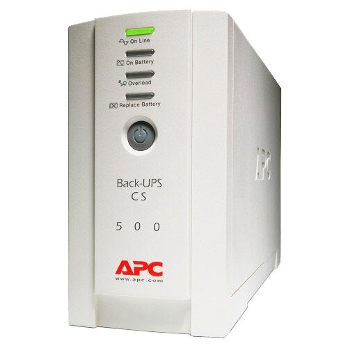 Источник бесперебойного питания APC by Schneider Electric Back-UPS BK500-RS 300 Вт источник бесперебойного питания apc by schneider electric easy ups srv3ki черный