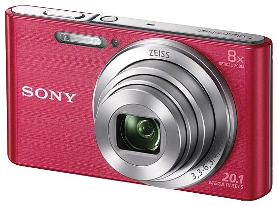 Фотоаппарат Sony Cyber-shot DSC-W830, розовый